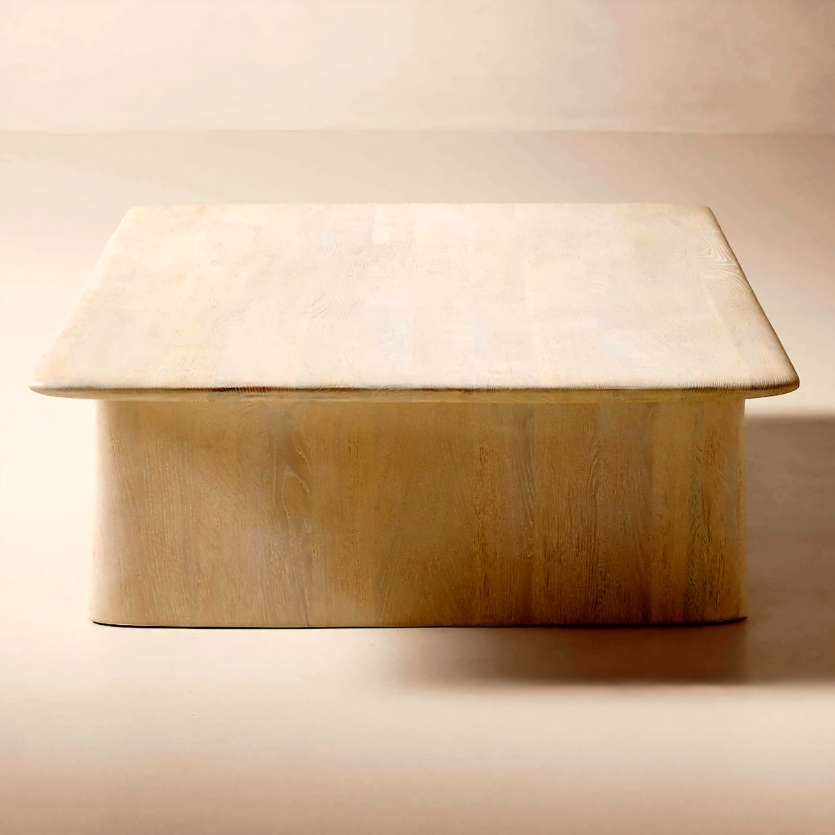THE ONE × Almera — White Marble Coffee Table (66")