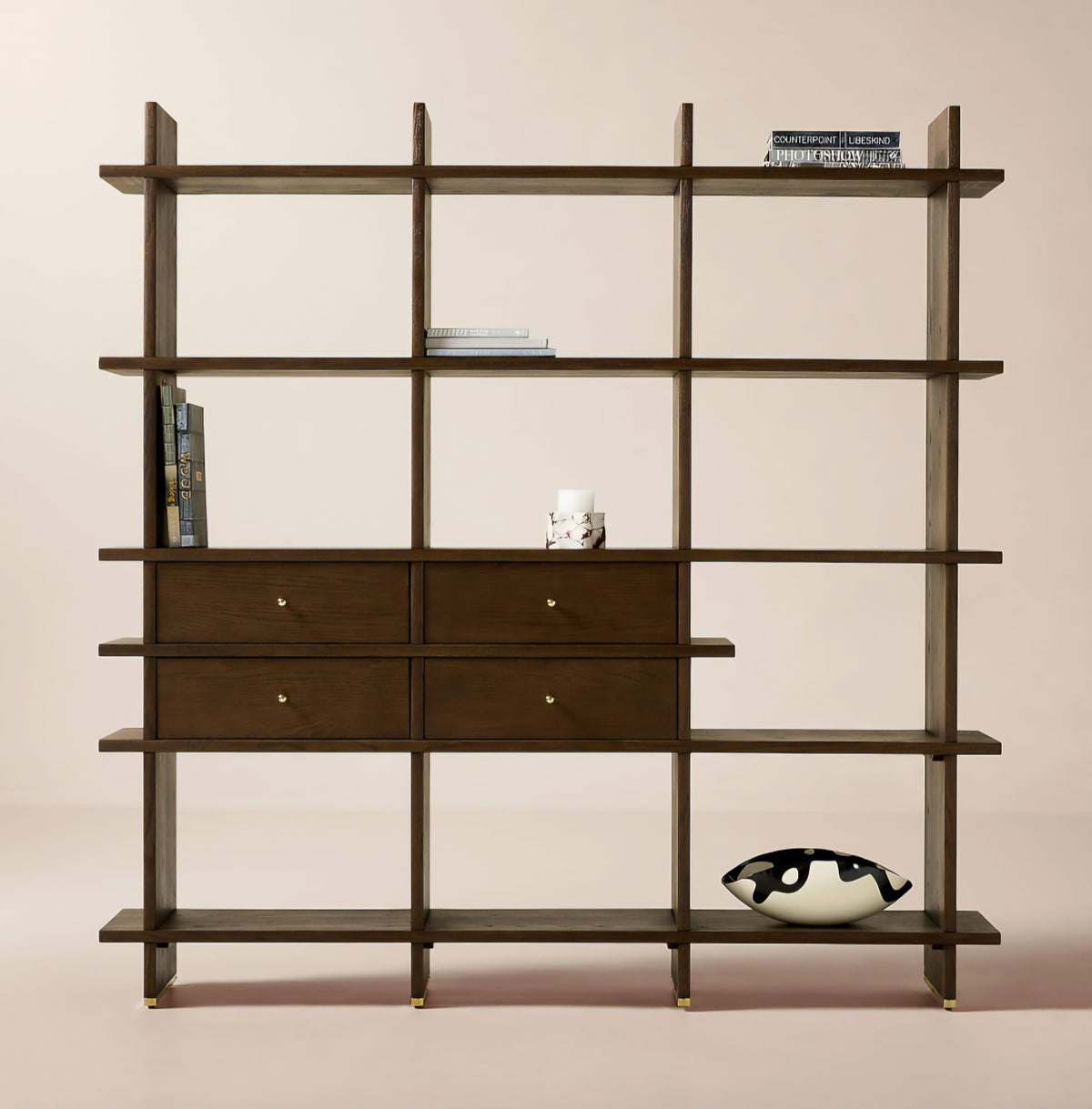 THE ONE × Madison — Dark Oak Bookcase