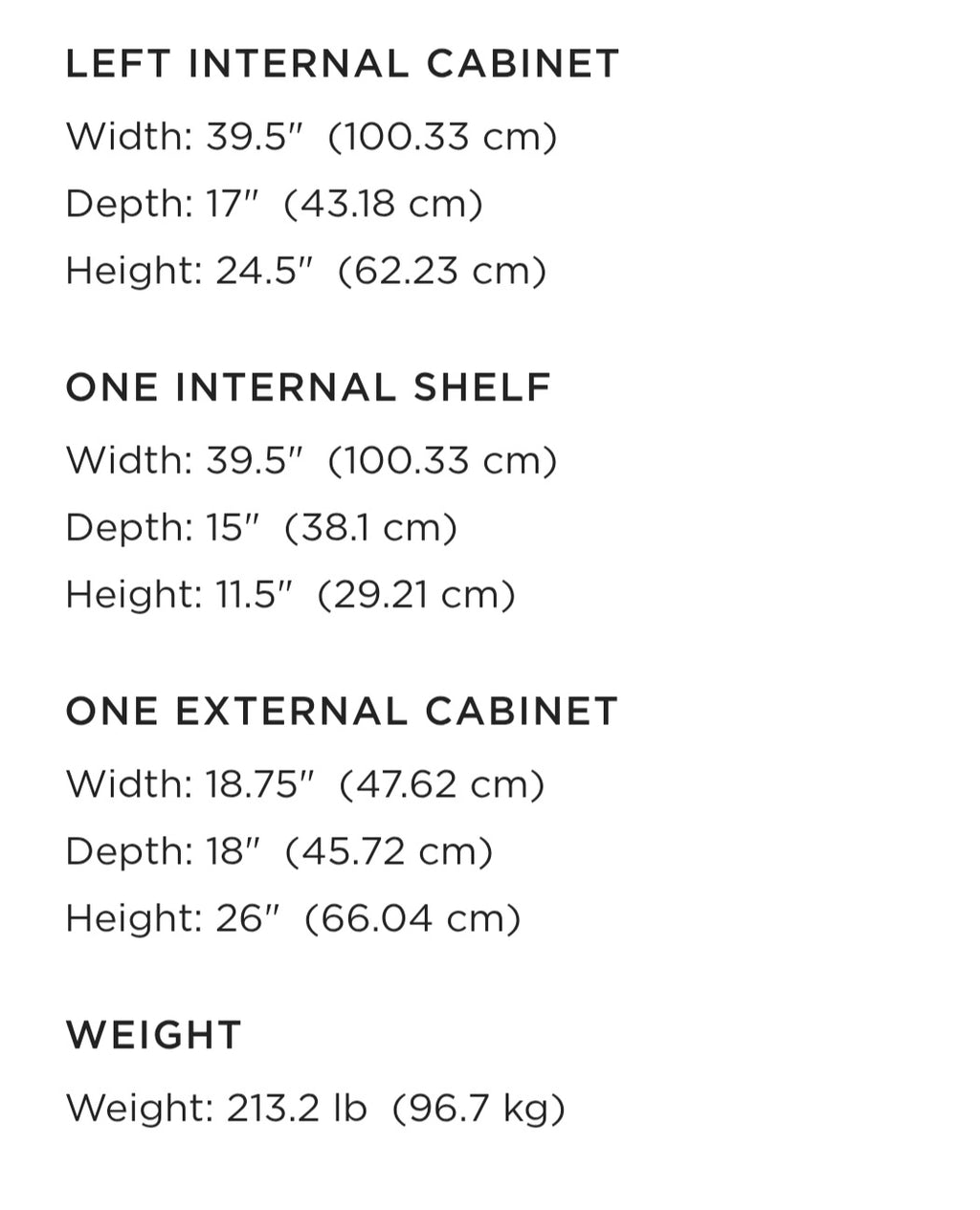 THE ONE × Dorset — White Lacquered Linen Credenza