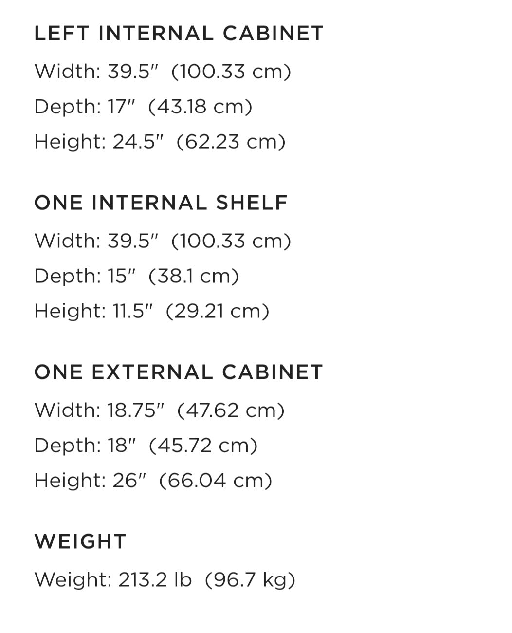 THE ONE × Dorset — White Lacquered Linen Credenza