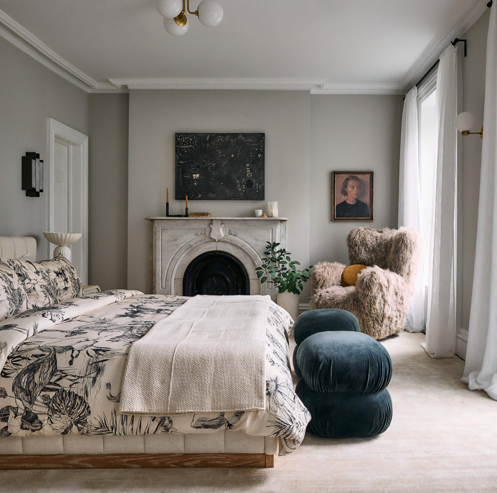 THE ONE × Mongolian Sheepskin Accent Chair