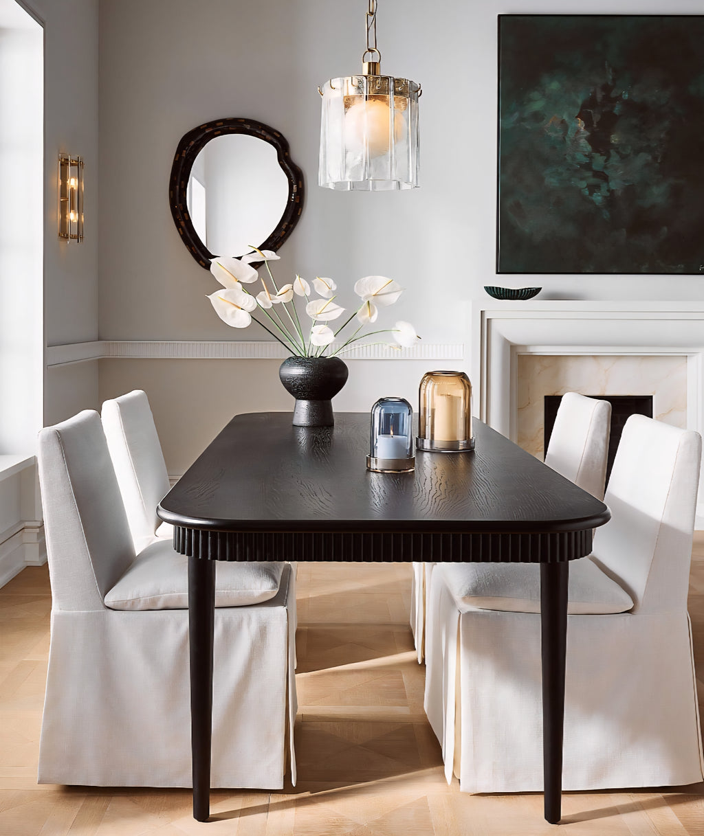 THE ONE × Providence — Cerused Oak Dining Table