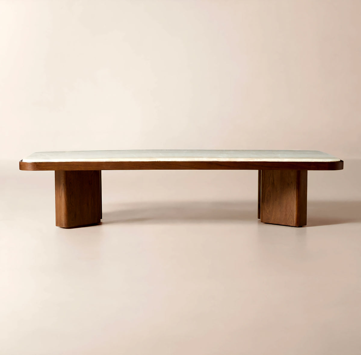 THE ONE × Rio — Onyx and Walnut Coffee Table