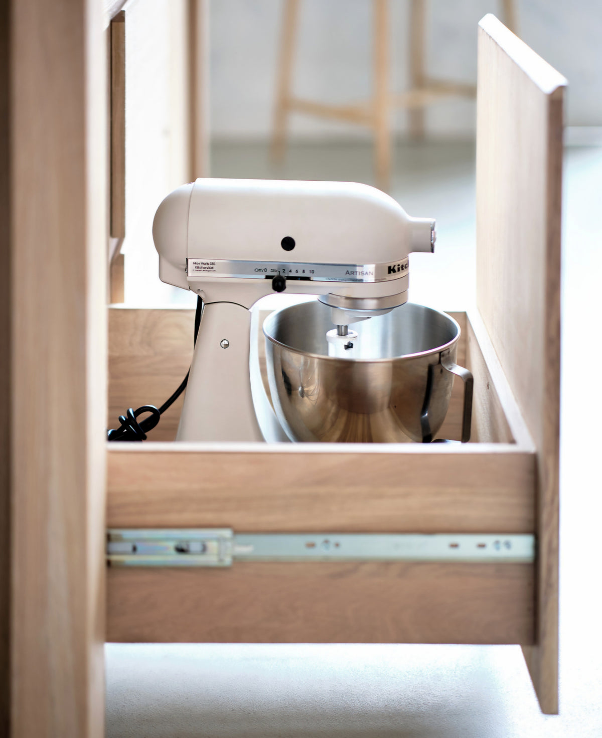 THE ONE × Terra — Marble Top Kitchen Island with Storage (78")