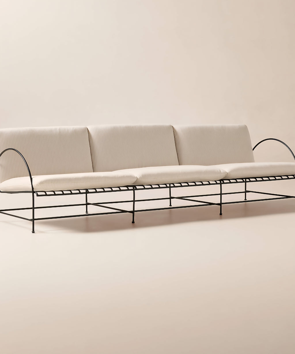 THE ONE × VUUE — Art Deco Outdoor Sofa