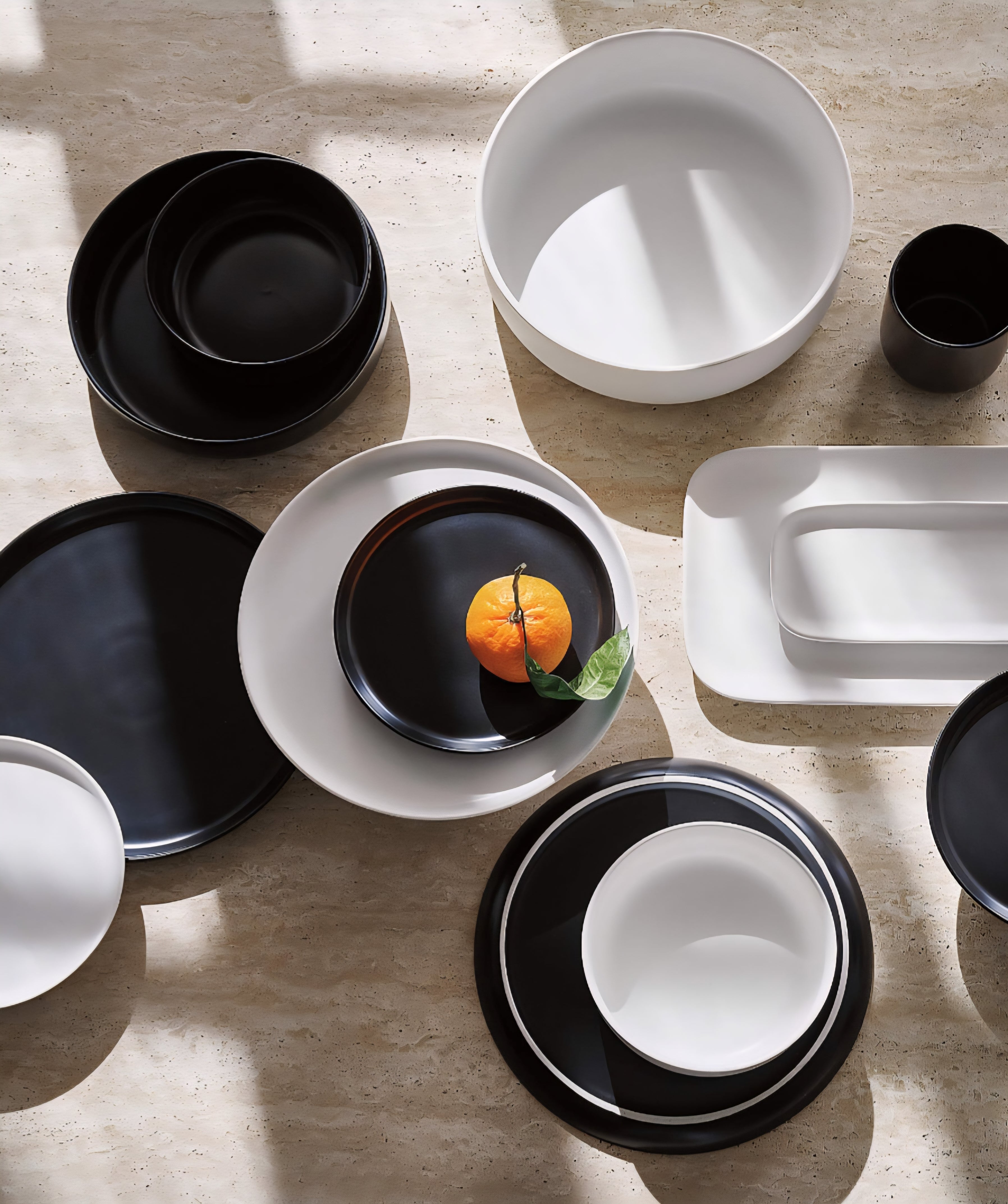 THE ONE × Mori — Matte Serving Bowl