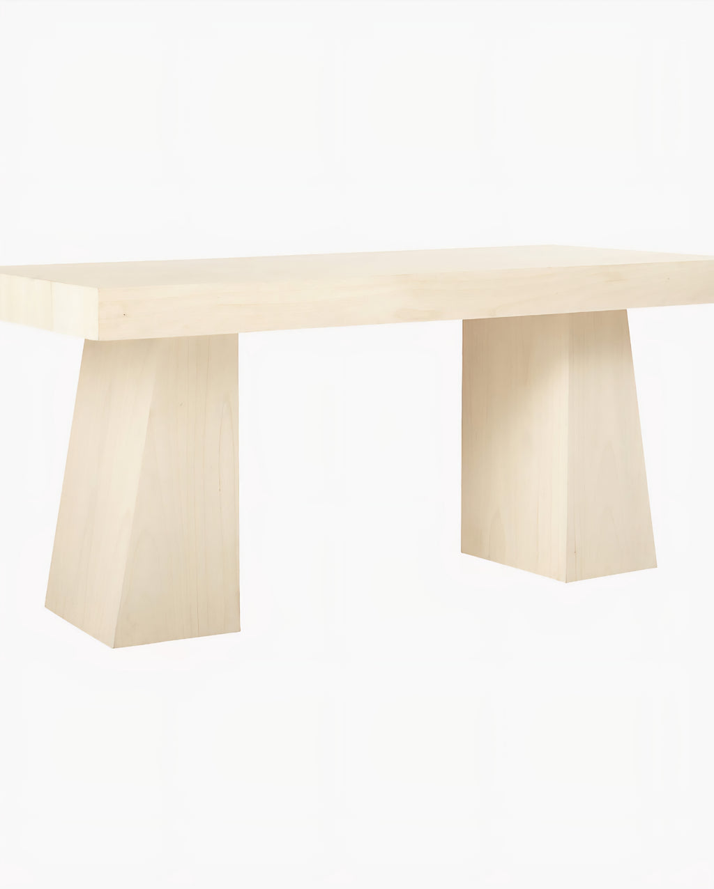 THE ONE × Ridge — Bleached Wood Desk with Drawer