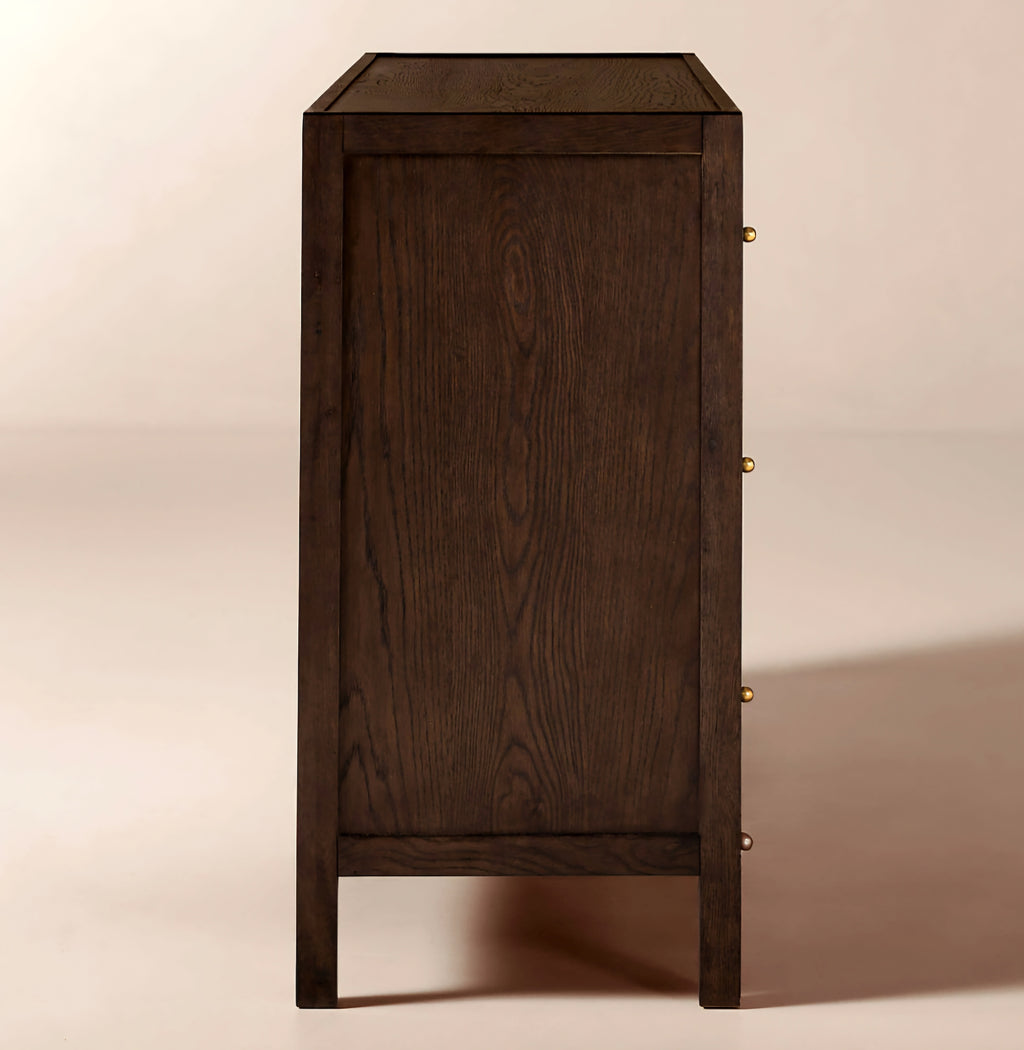 THE ONE × Layton — Dark Oak 6-Drawer Dresser