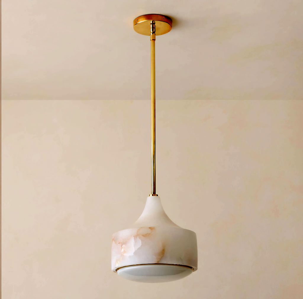 THE ONE × Groove — Alabaster Pendant Light