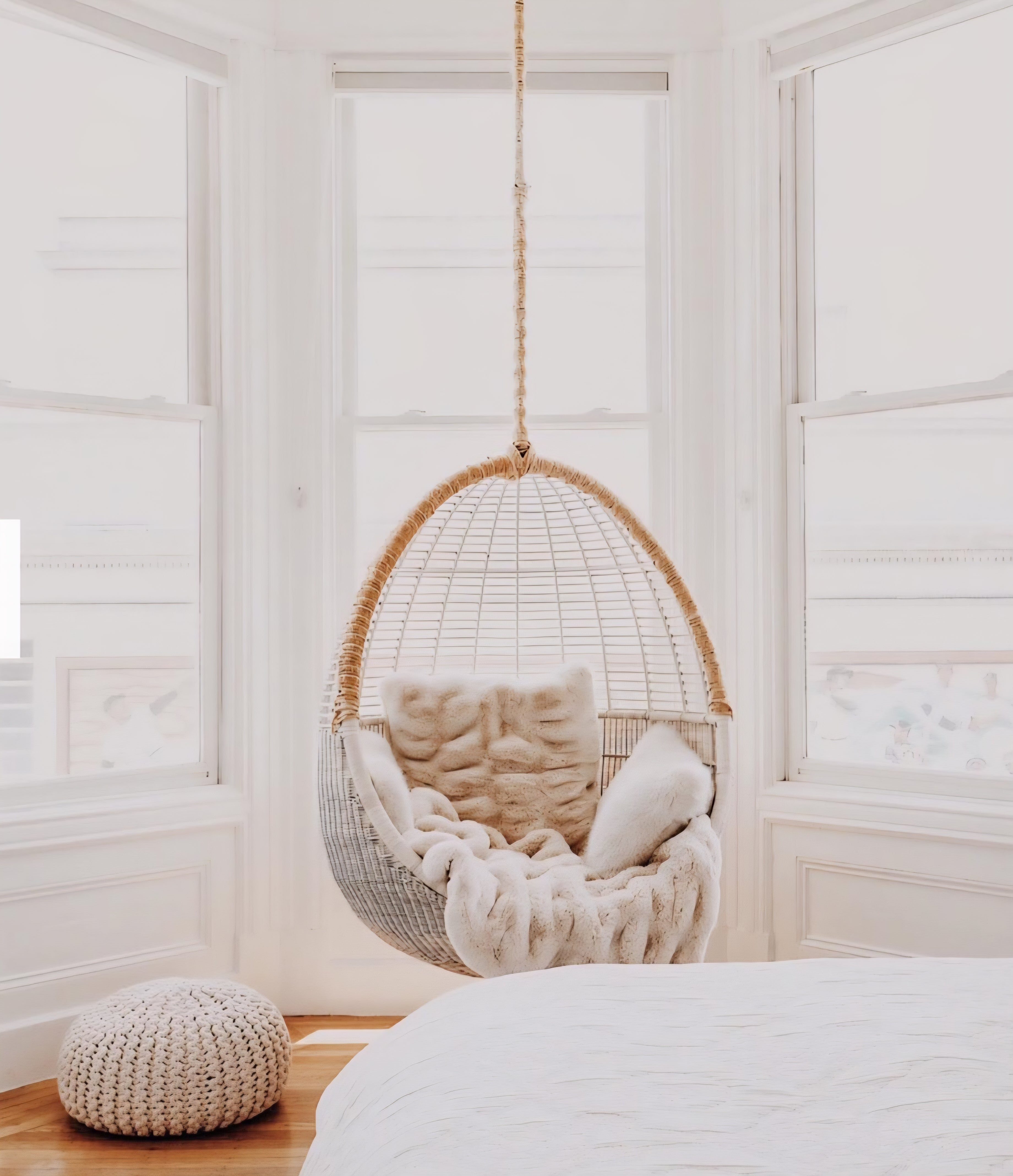 THE ONE × Pod — The Float Hanging Chair