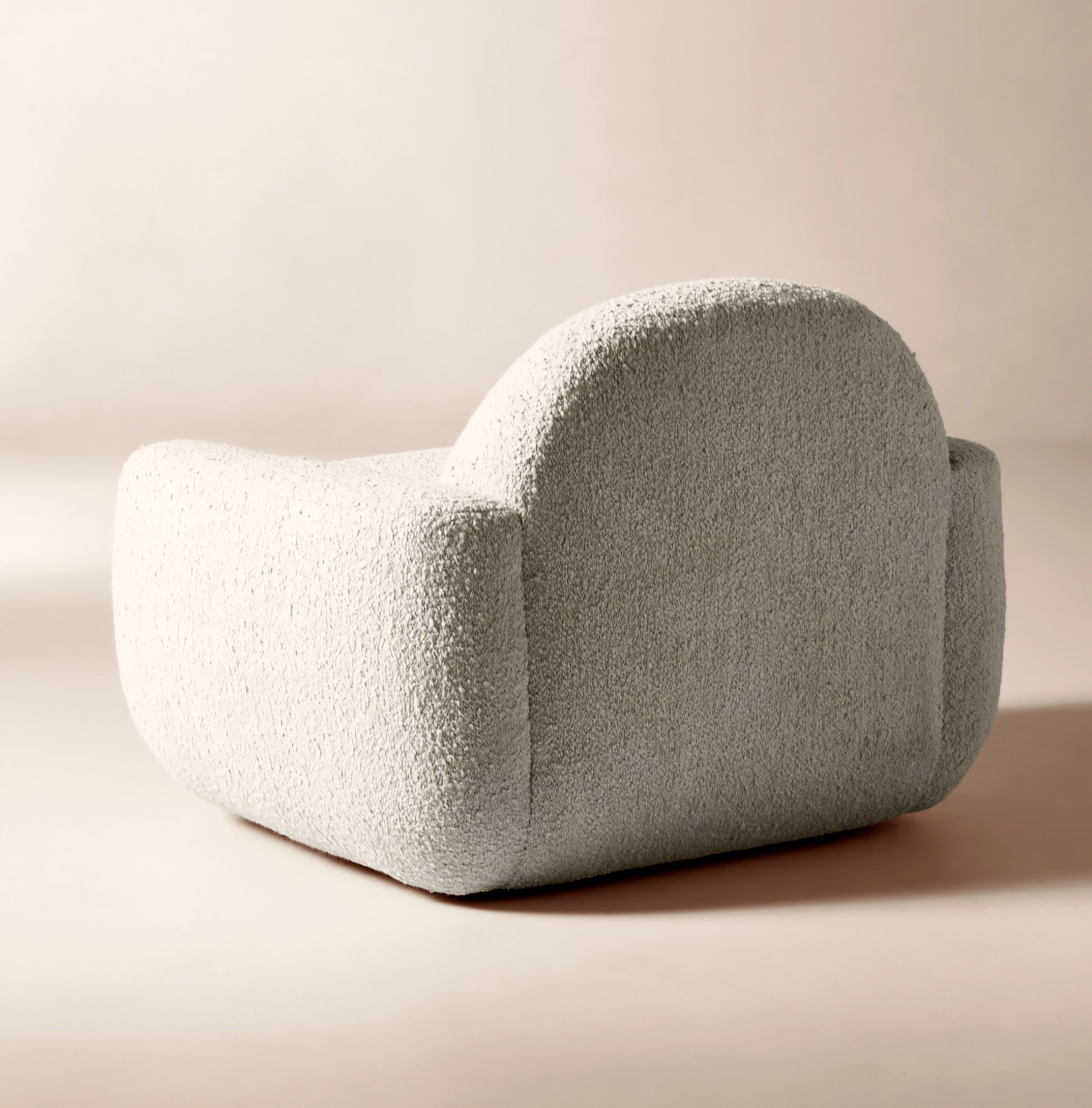 THE ONE × Aldine — Spice Brown Performance Chenille Accent Chair