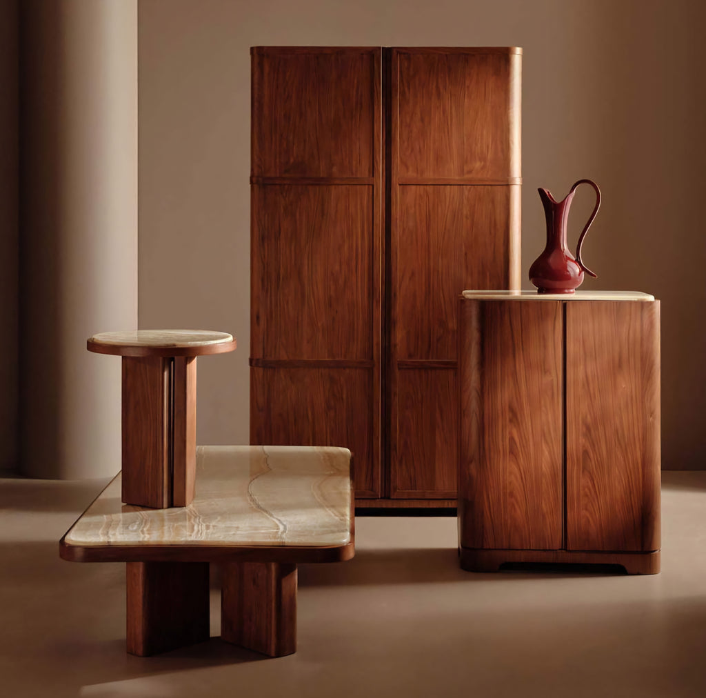 THE ONE × Rio — Walnut Storage Cabinet