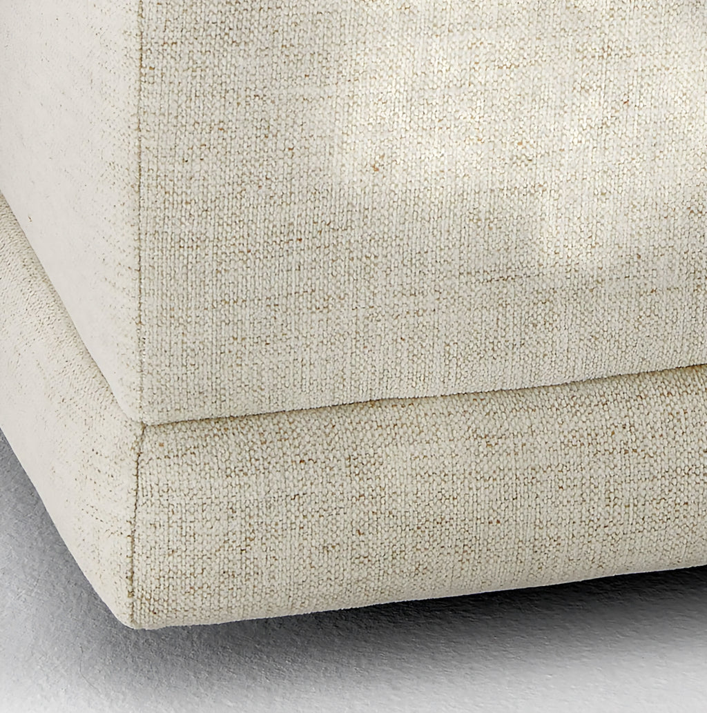 THE ONE × Faible — Wheat Performance Velvet Deep Depth Ottoman