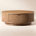 THE ONE × Davison — Fluted Oak Coffee Tables