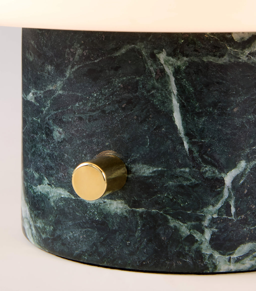 THE ONE × Mercury — Green Marble Table Lamp