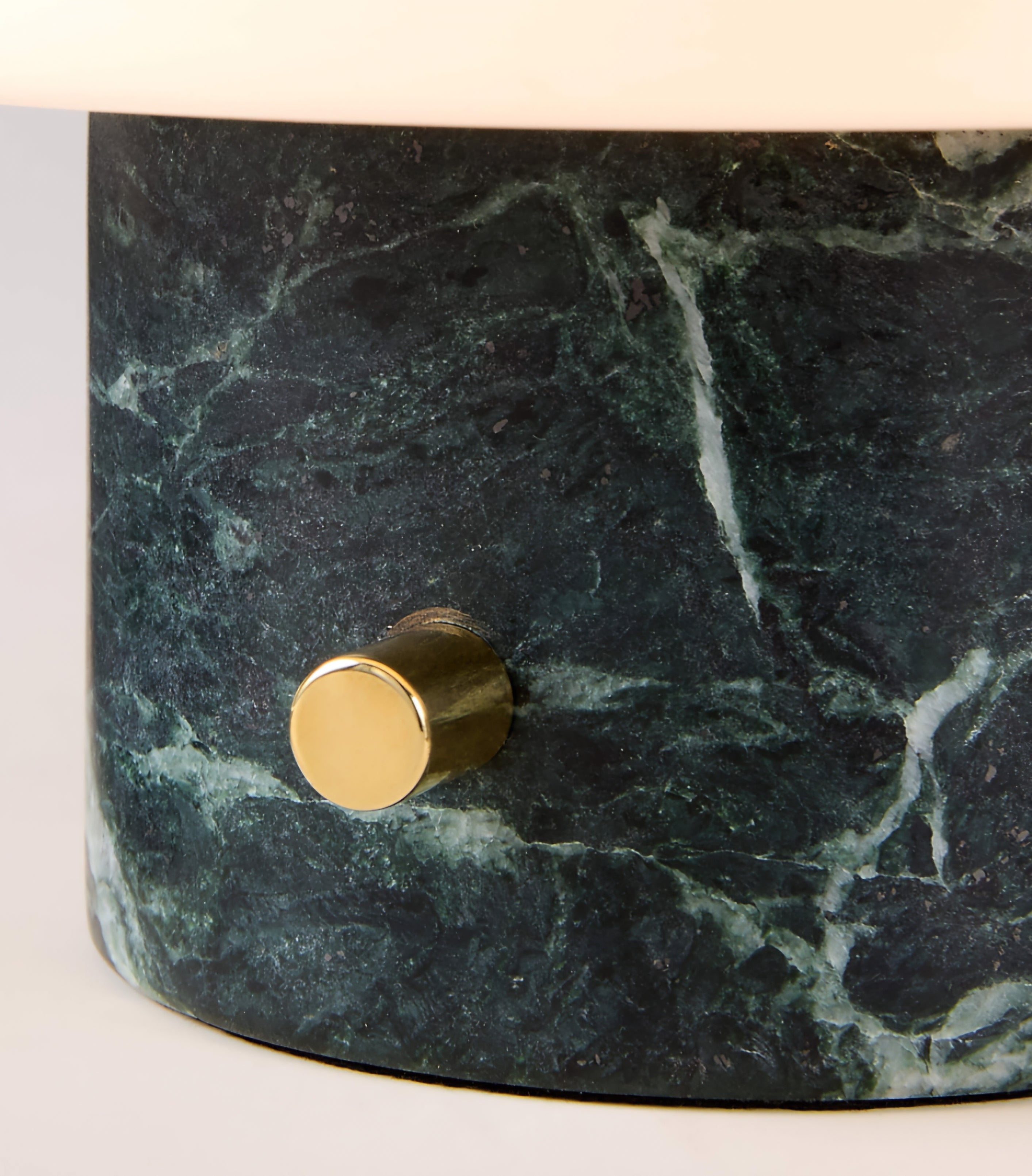 THE ONE × Mercury — Green Marble Table Lamp