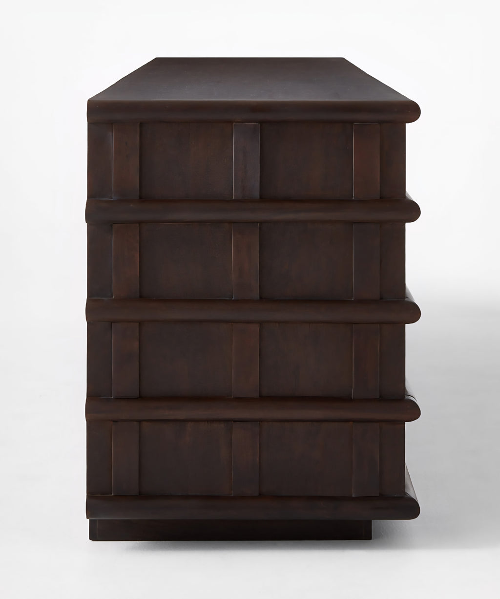 THE ONE × Alpena — Dark Acacia Wood Credenza