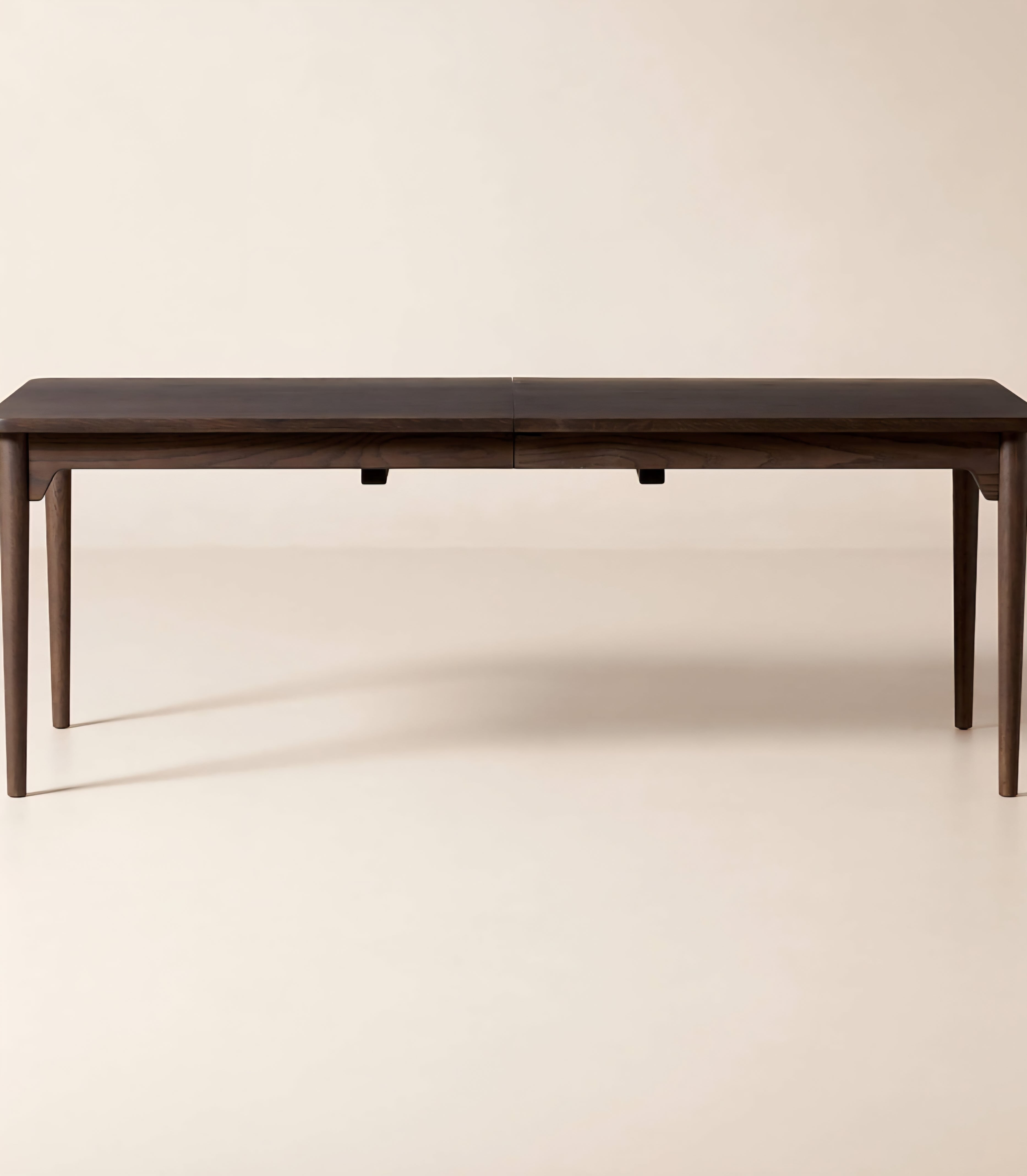 THE ONE × Otis — Rectangular Dark Oak Extendable Dining Table