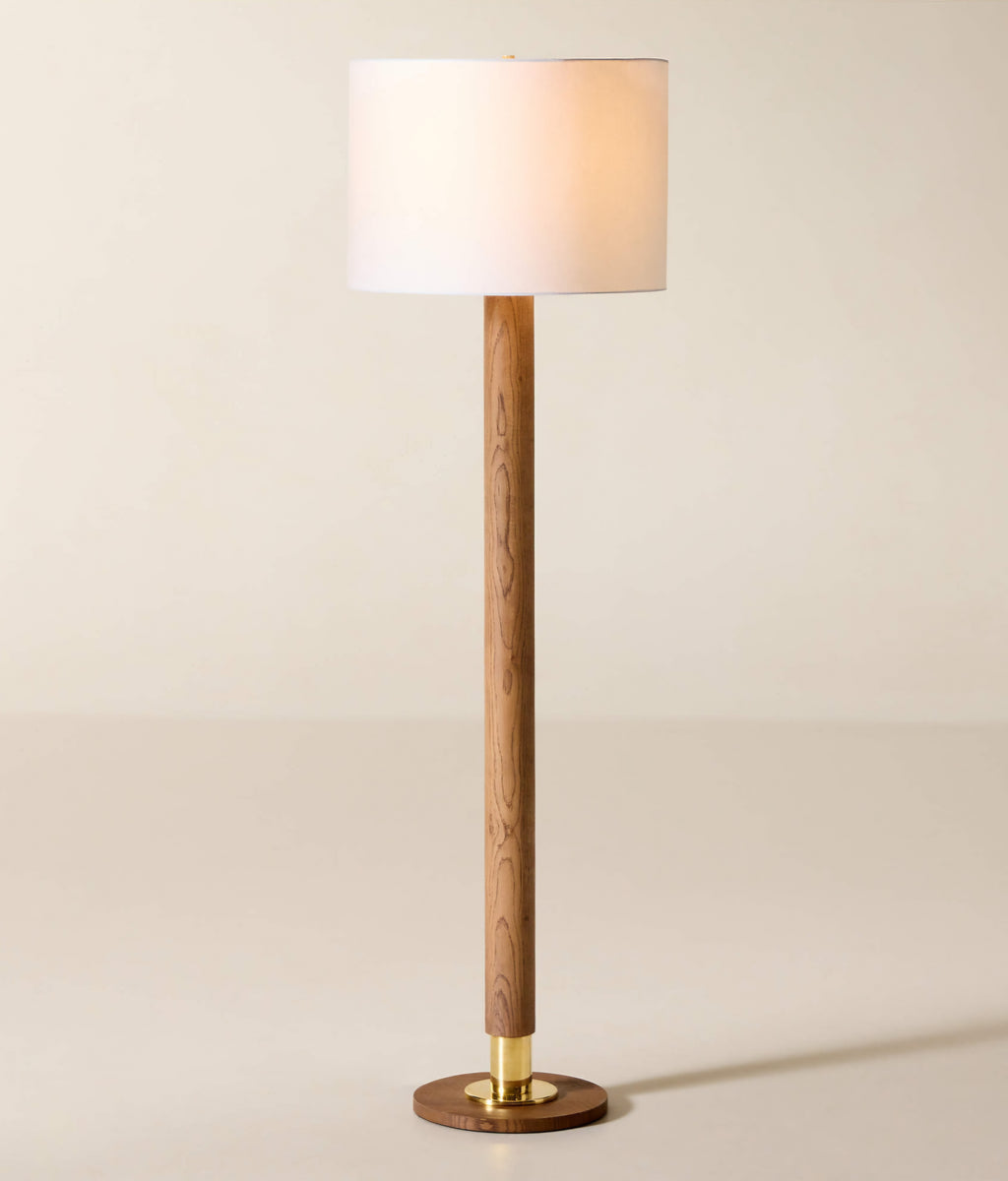 THE ONE × Medal — Oak Wood Floor Lamp