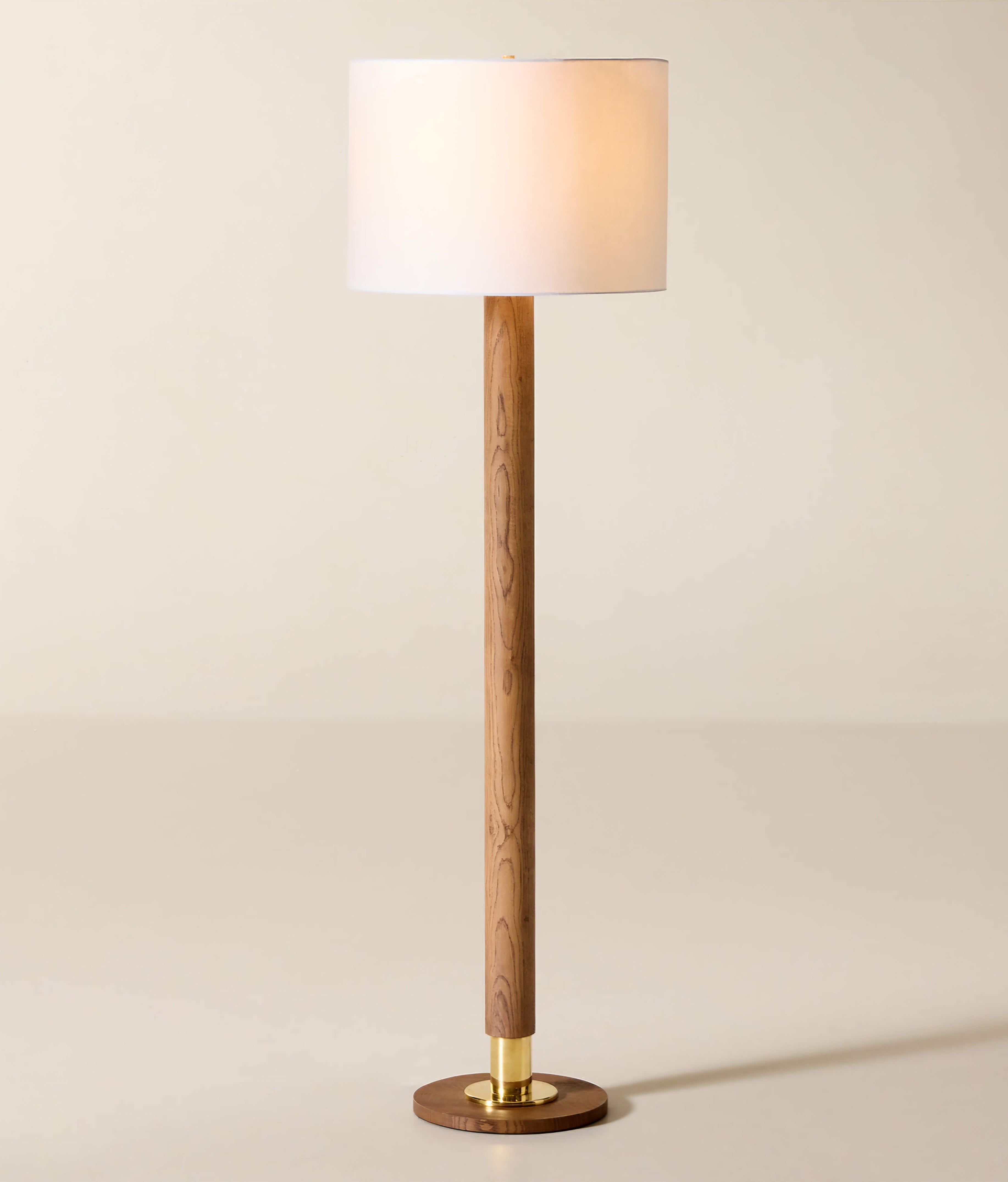 THE ONE × Medal — Oak Wood Floor Lamp