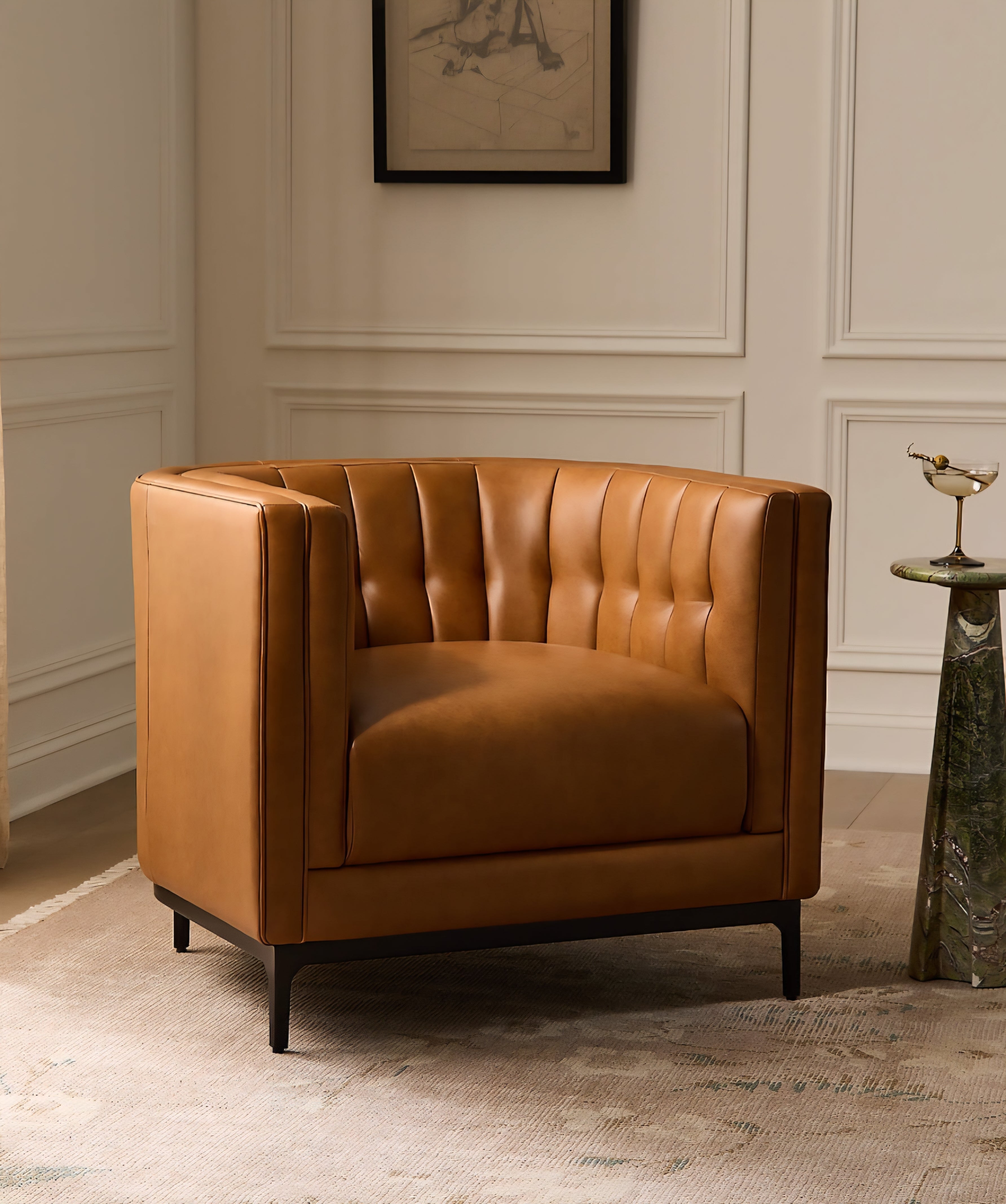 THE ONE × Ciccio — Marble Side Table