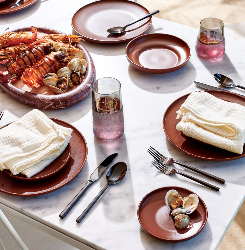 THE ONE × Pave — Oval Marble Serving Tray