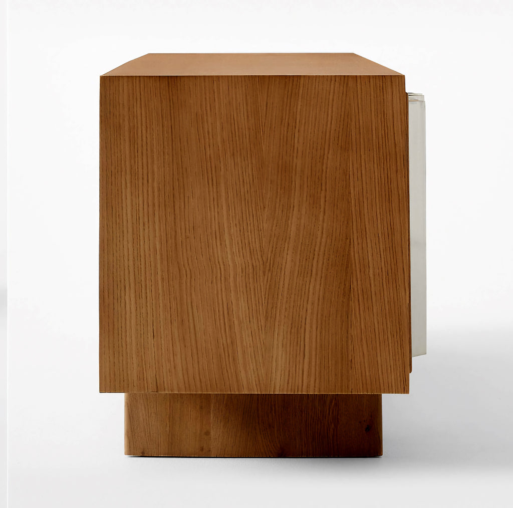 THE ONE × Kibo — Steel and Oak Media Console