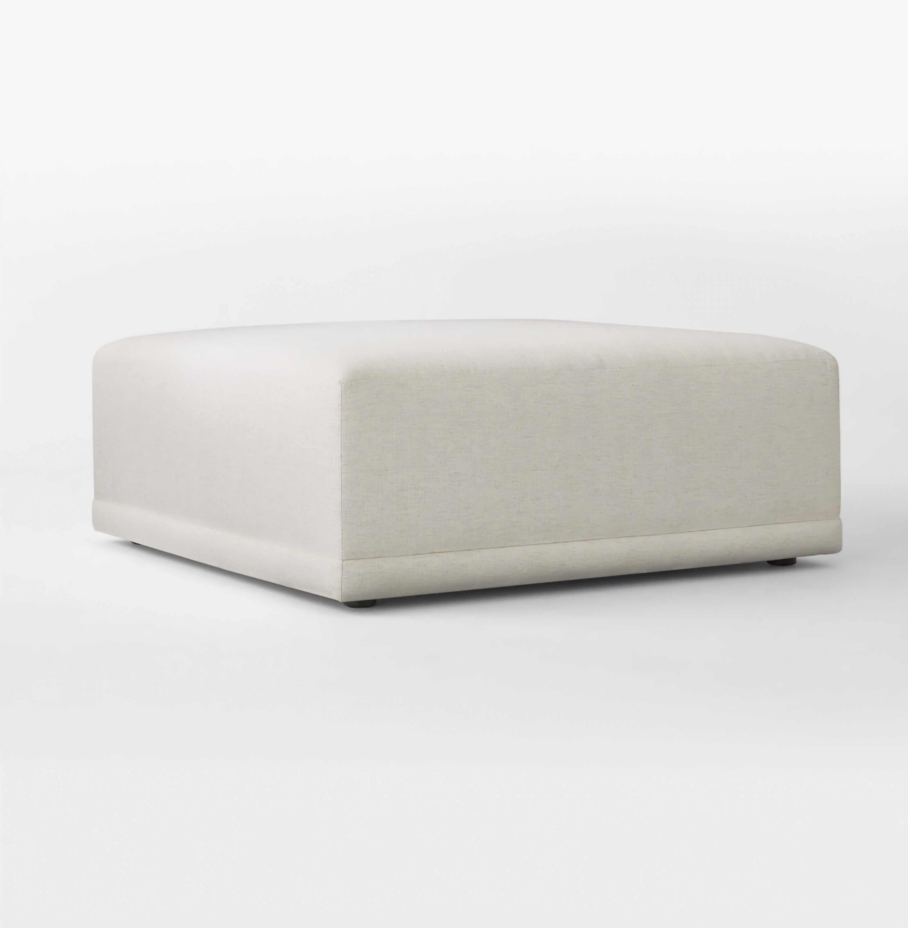 THE ONE × Faible — Wheat Performance Velvet Deep Depth Ottoman