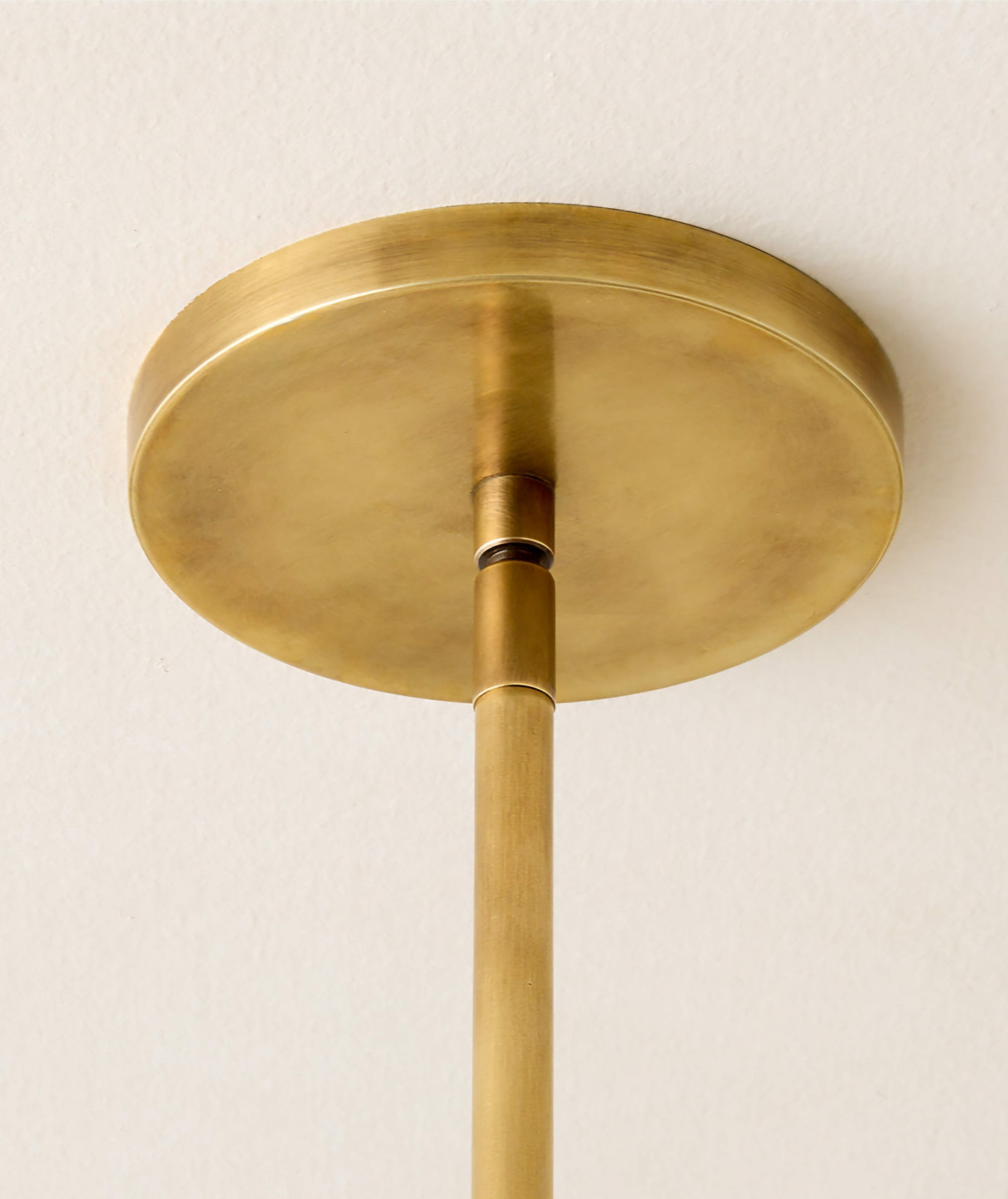 THE ONE × Leo — 2-Light Aged Brass Pendant Light