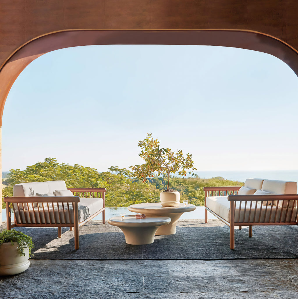 THE ONE × Pompeo — Cast Resin Coffee Table
