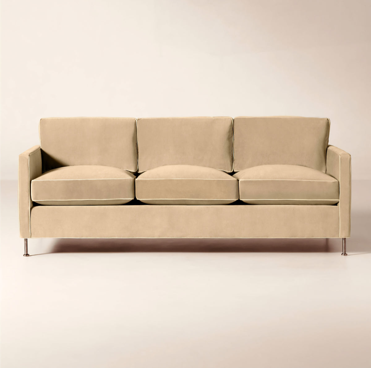 THE ONE × Brett — Jade Green Velvet Sofa