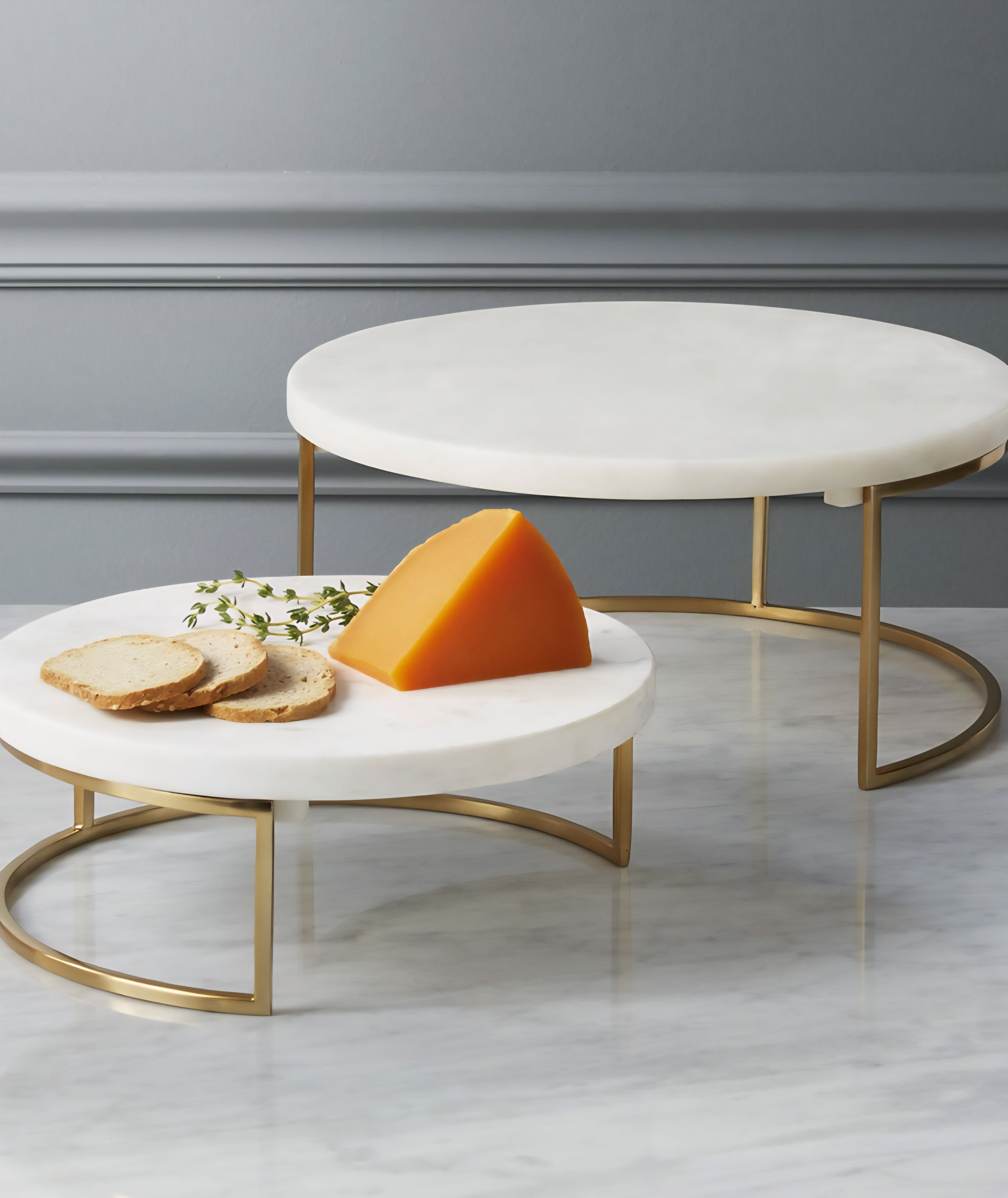 THE ONE × Essex — Marble Cake Stand / Server
