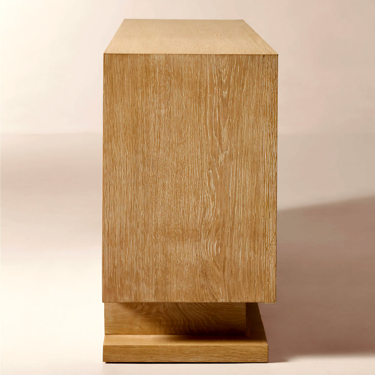 THE ONE × Anderson — Leather and Wood Credenza