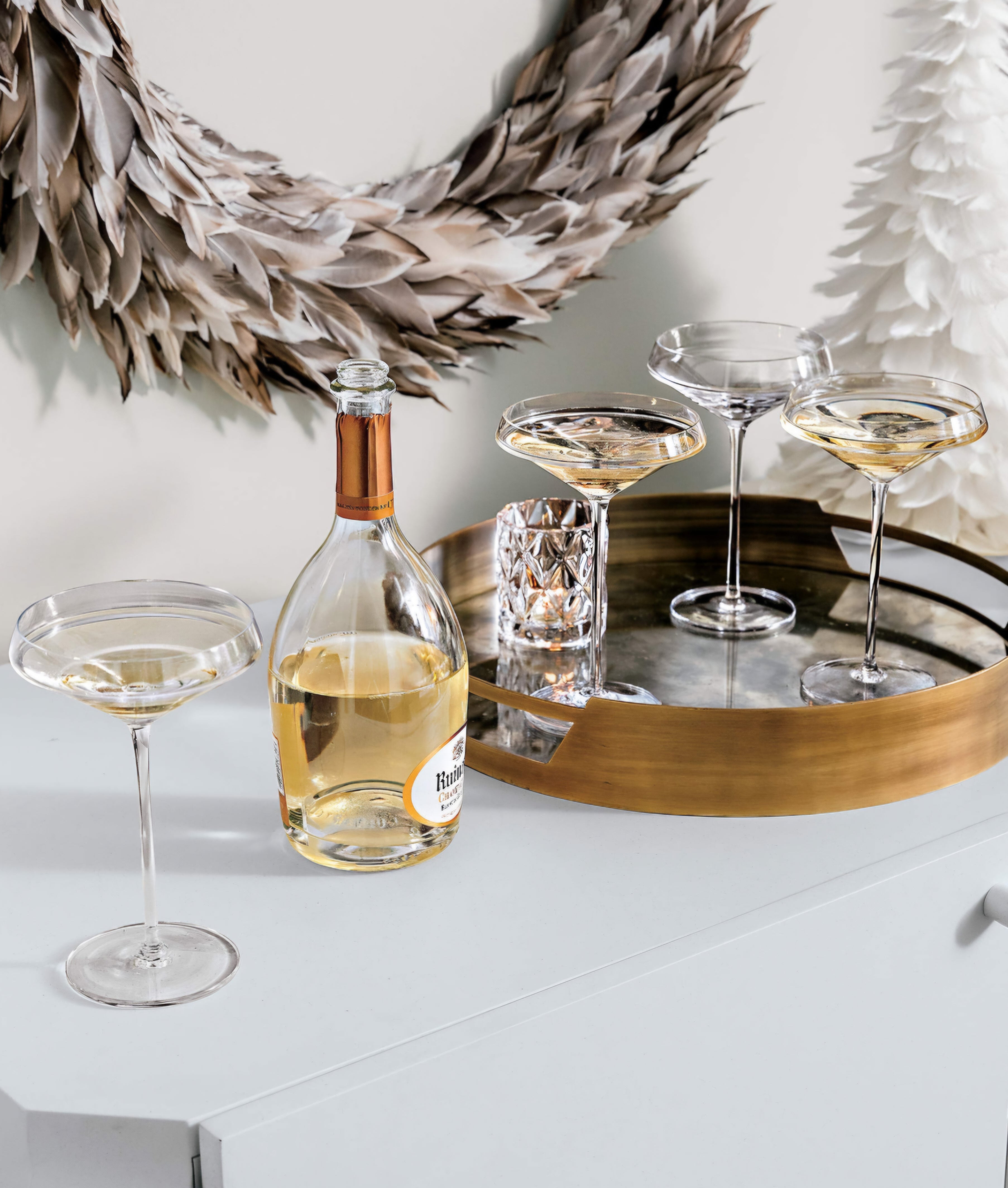 THE ONE × Betty — Smoked Glass Tealight Candle Holders (Set of 6)