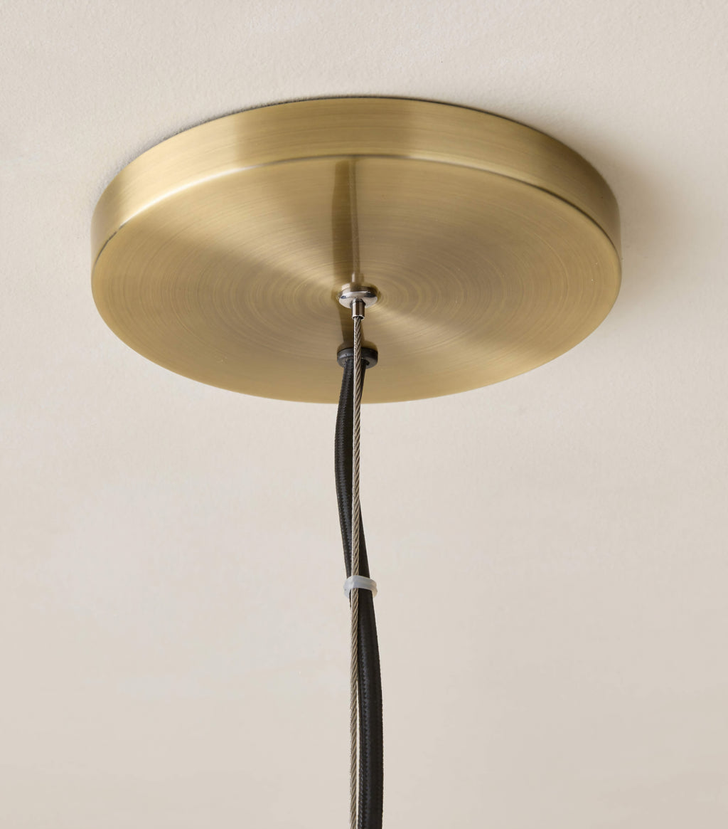 THE ONE × Teardrops — Capiz Chandelier