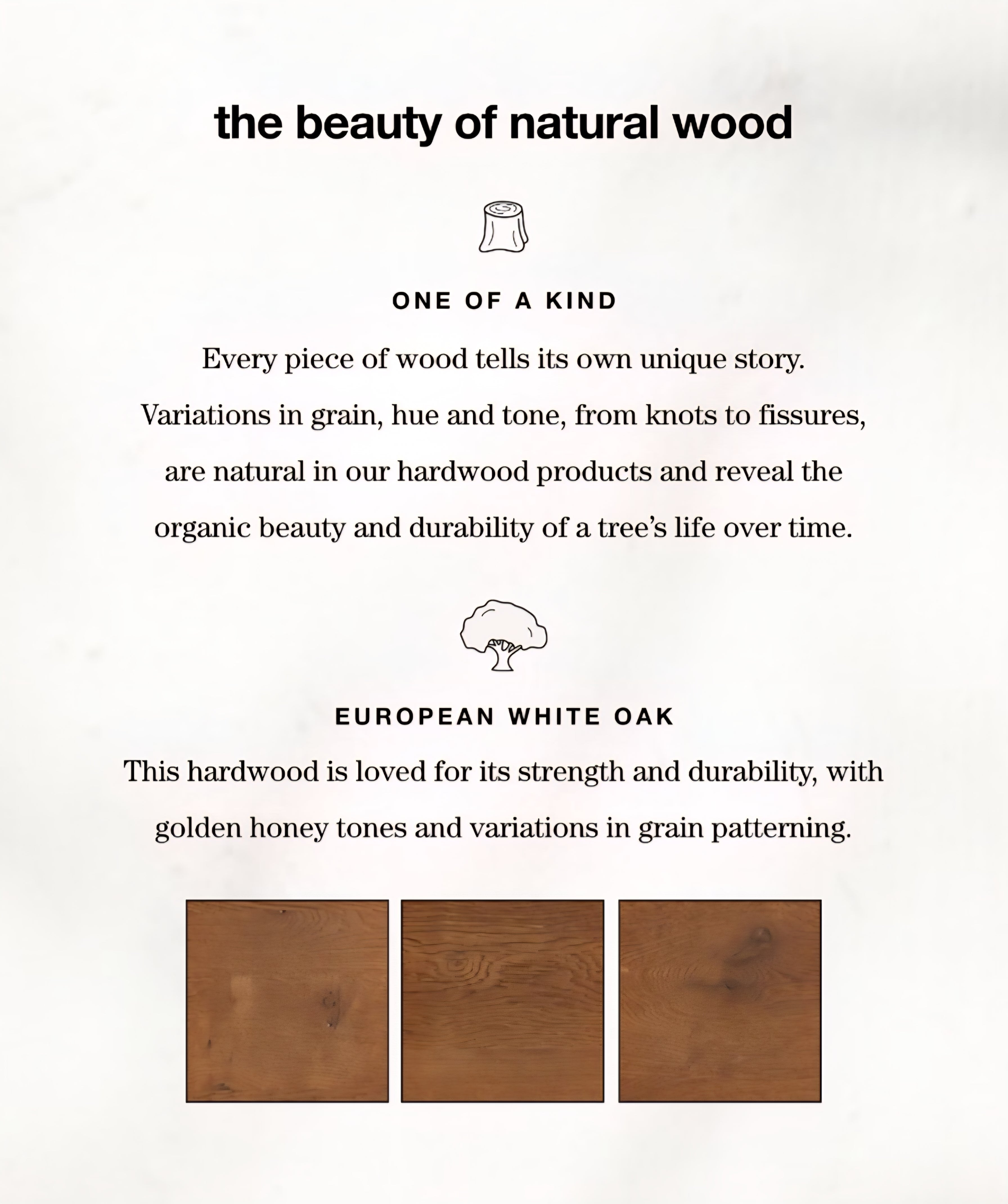 THE ONE × Terra — Natural White Oak Dining Table
