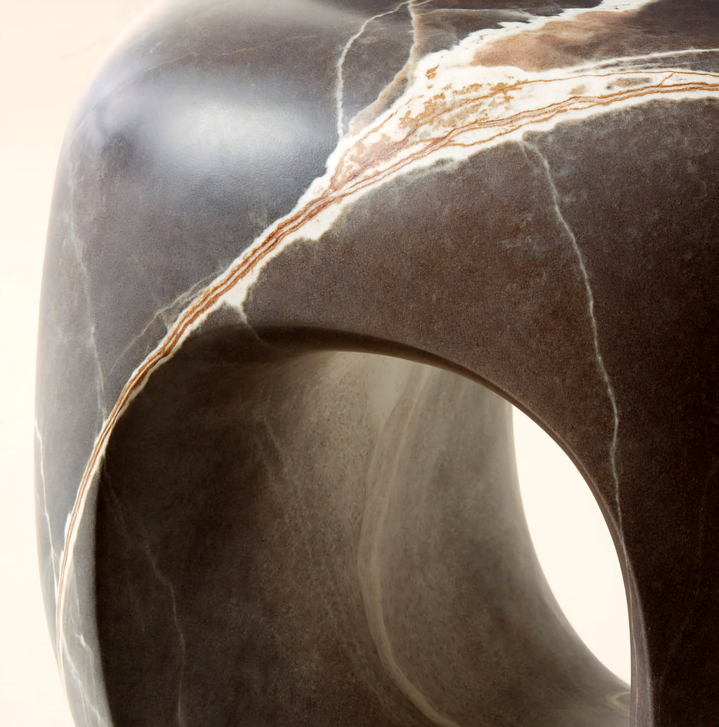 THE ONE × Koa — Marbled Resin Side Table