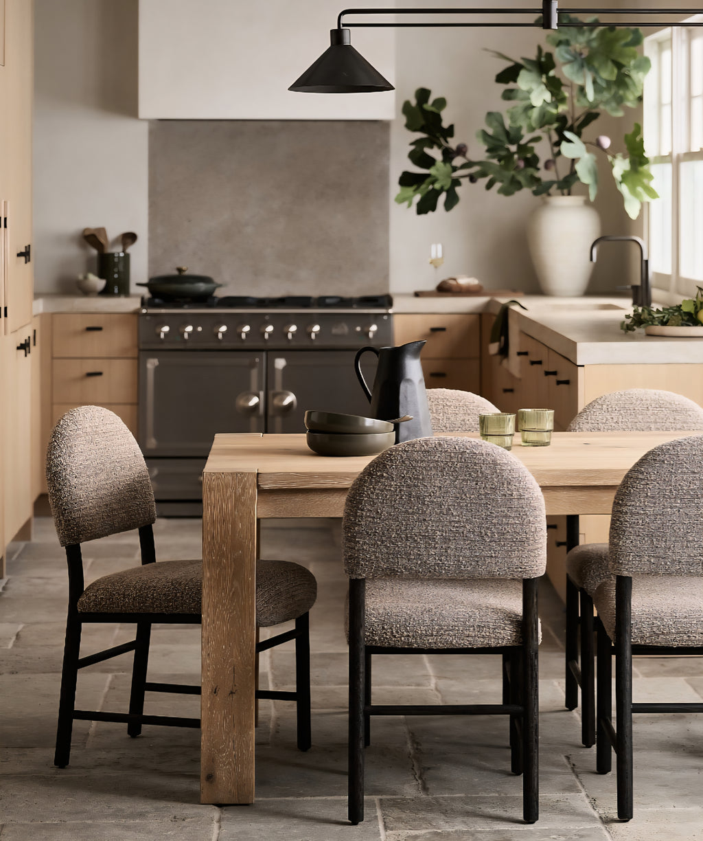 THE ONE × Terra — Natural White Oak Dining Table