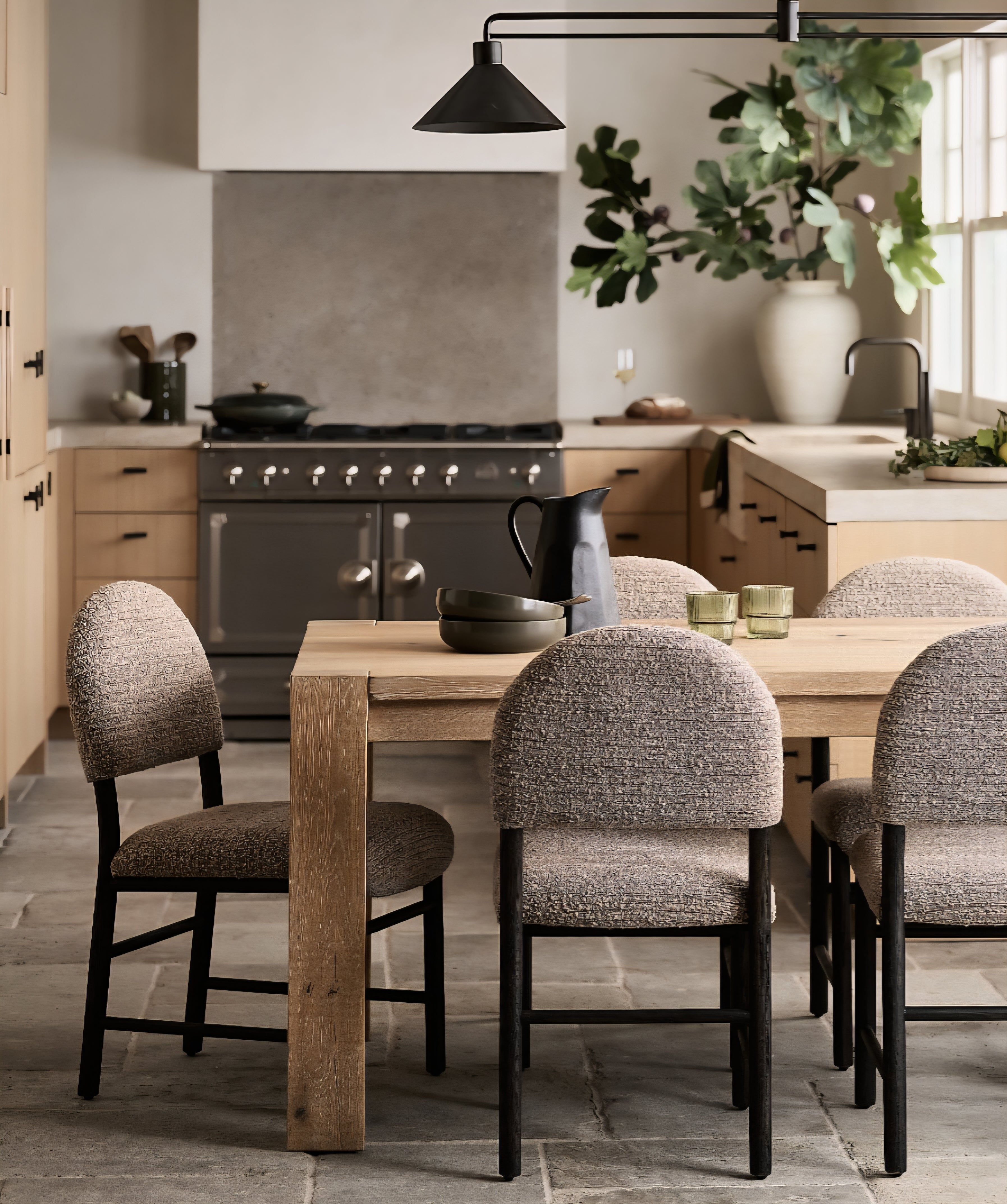 THE ONE × Terra — Natural White Oak Dining Table