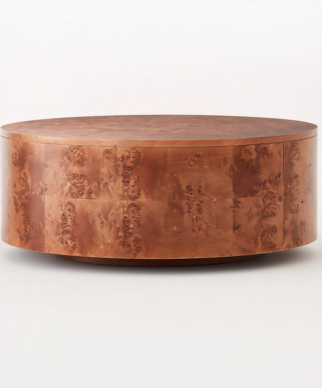 THE ONE × Purl — 36" Burl Wood Rotating Coffee Table