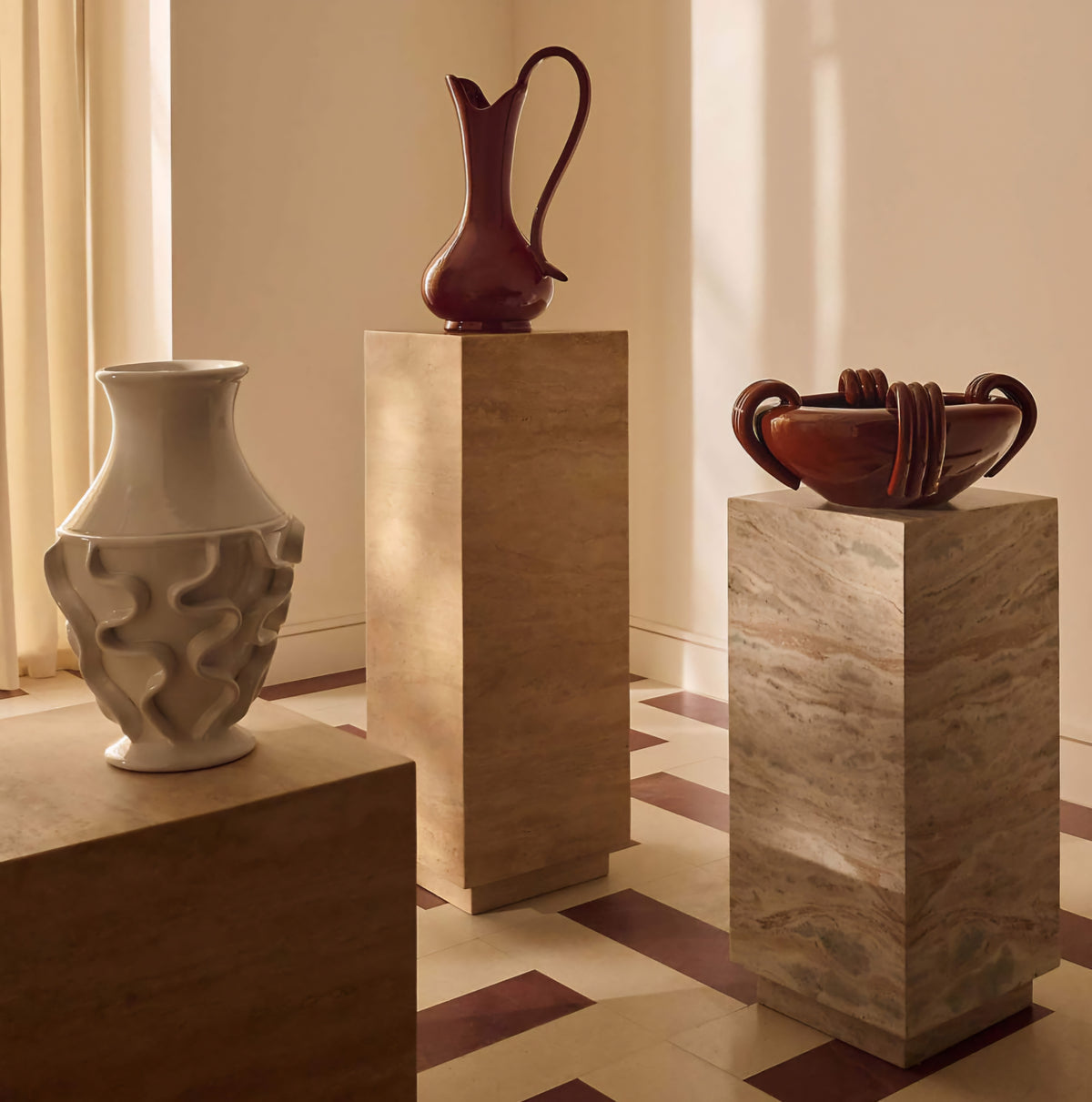 THE ONE × Enyo — Marble Side Table