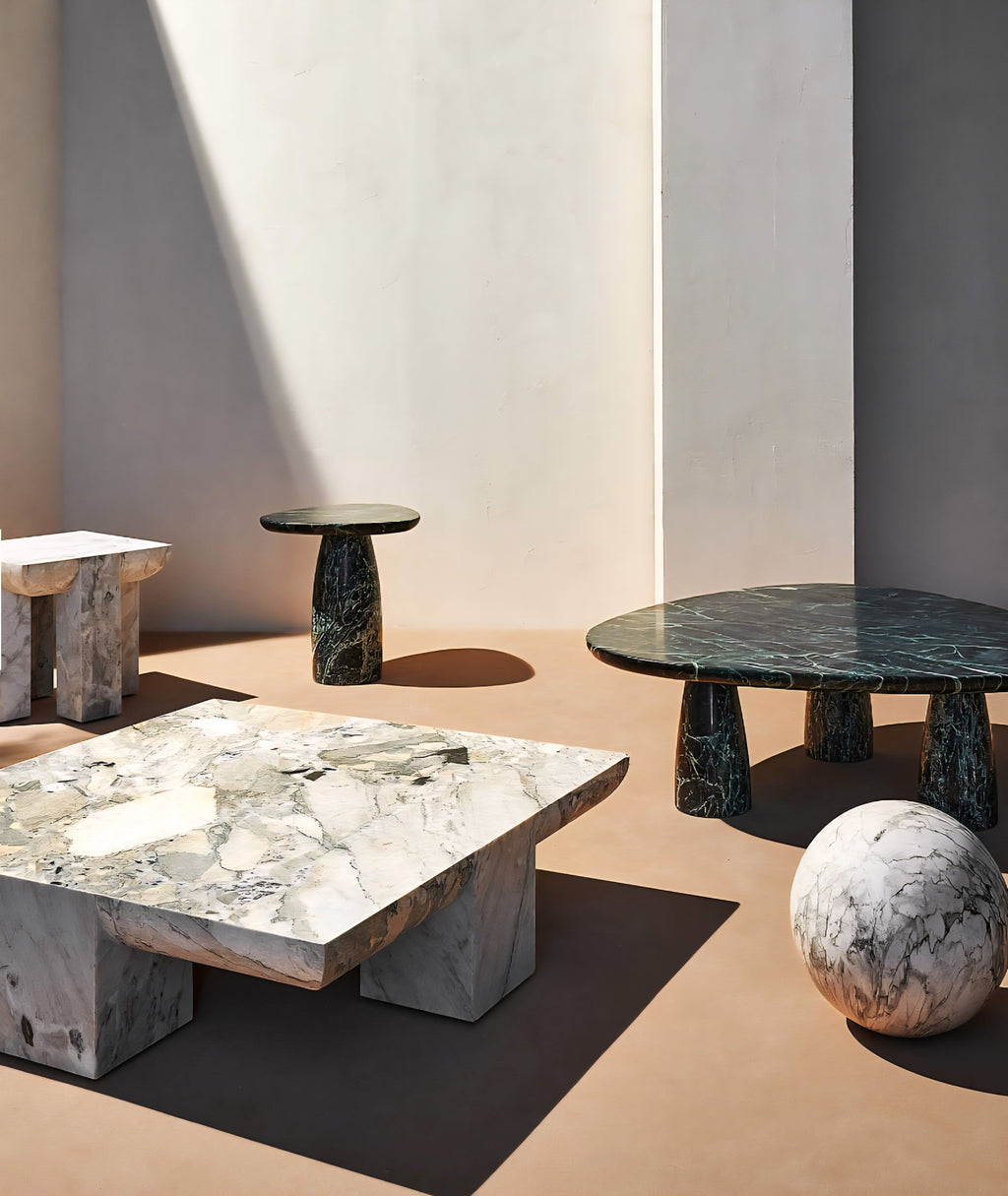THE ONE × Marlo — Marble Side Table