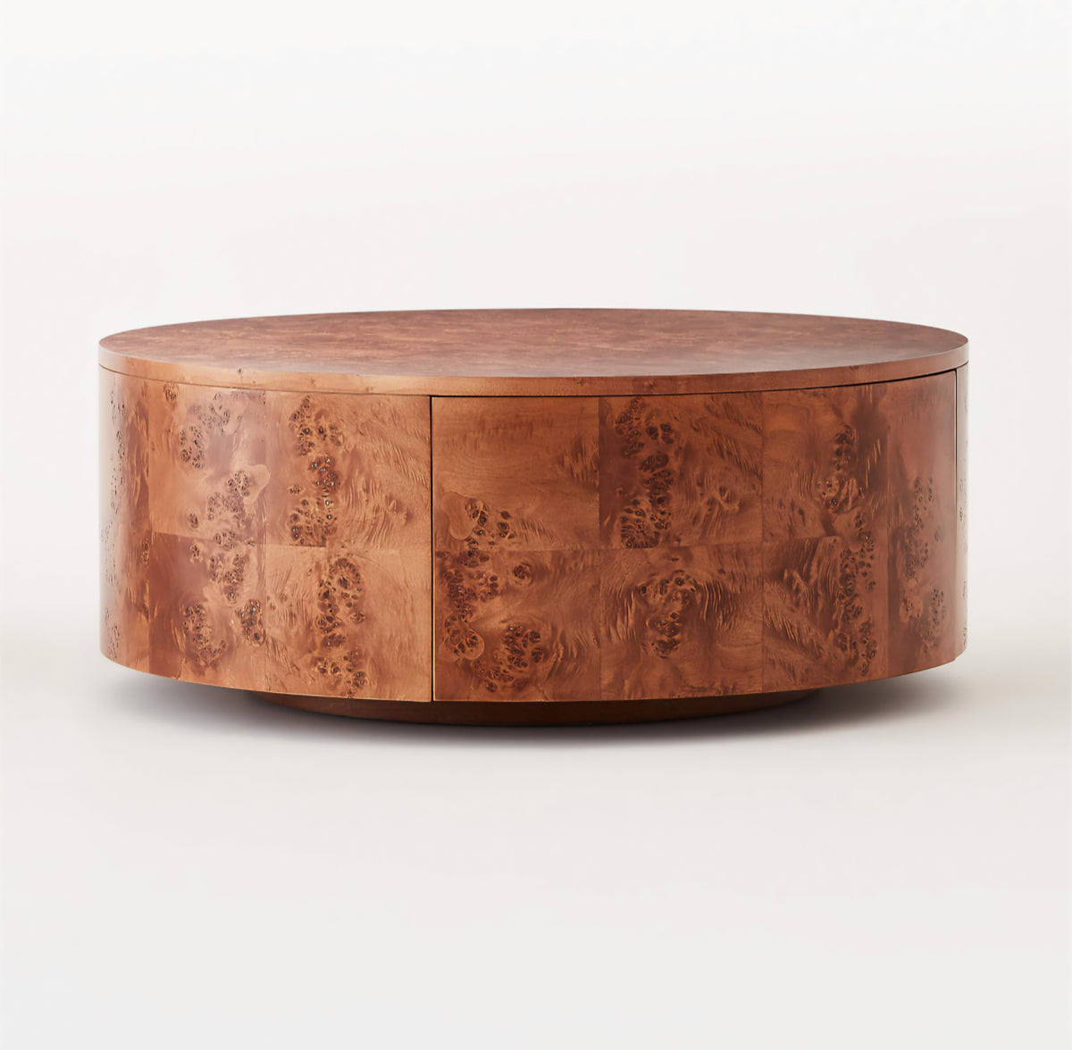 THE ONE × Purl — 36" Burl Wood Rotating Coffee Table