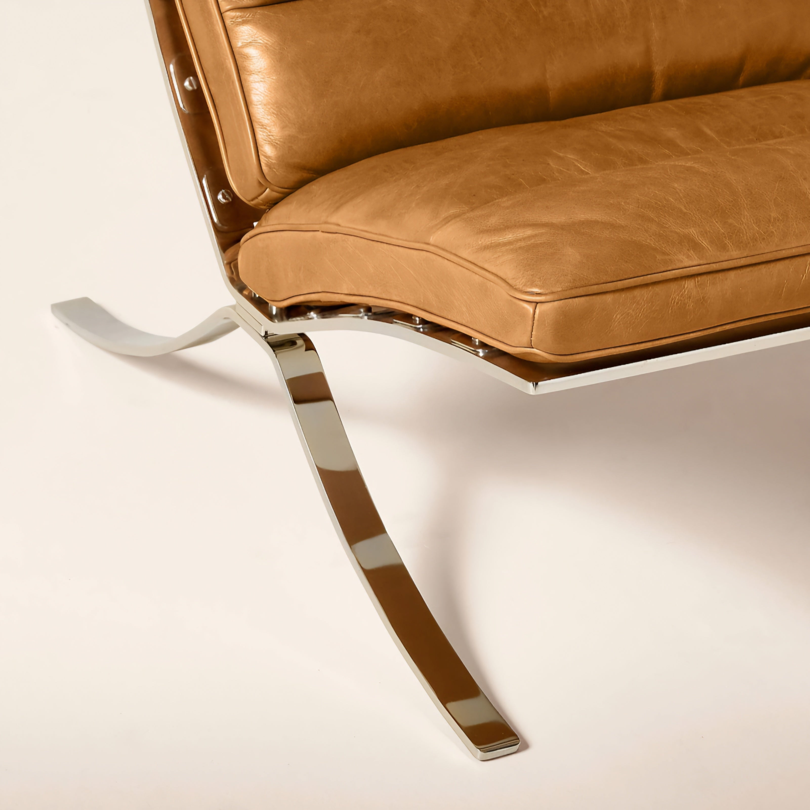 THE ONE × Nordhavn — Saddle Brown Leather Chair