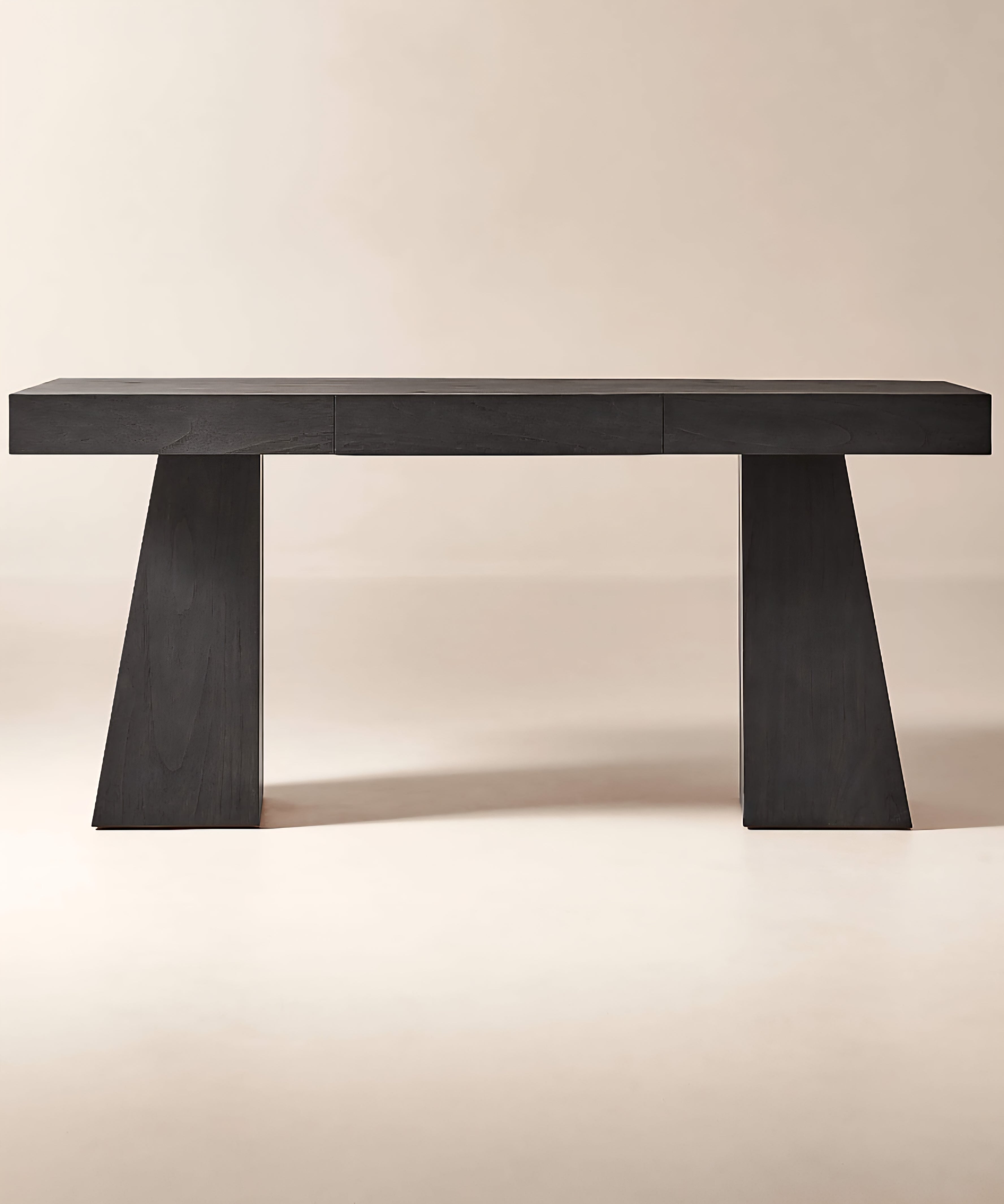 THE ONE × Ridge — Bleached Wood Desk with Drawer