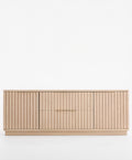 THE ONE × Batten-White Oak Storage Media Console (72")