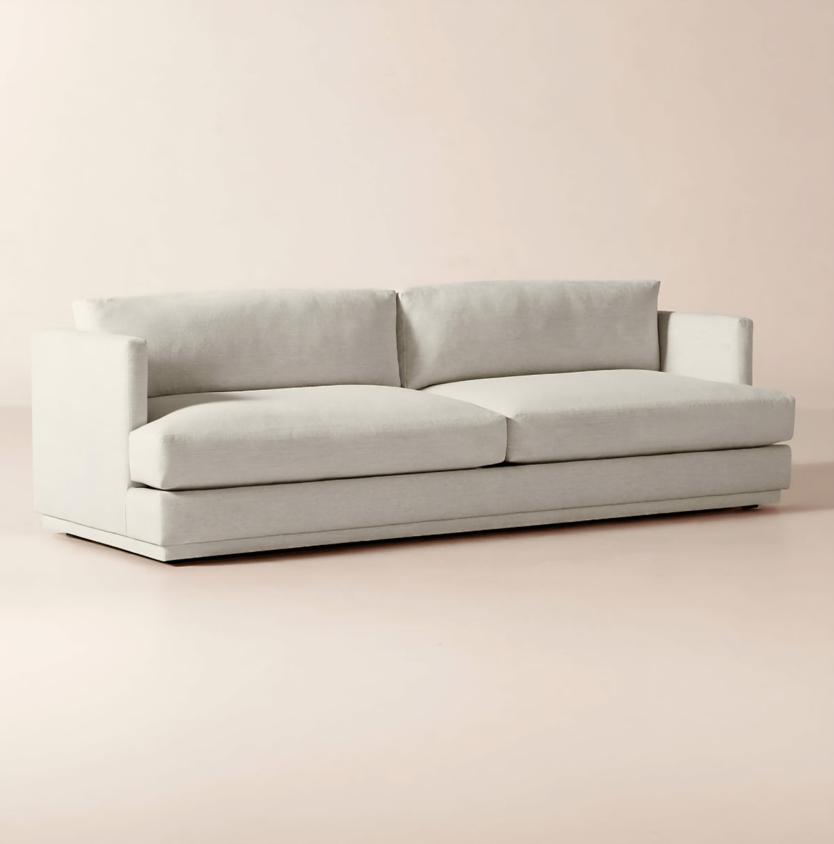 THE ONE × Seneca — Off-White Performance Fabric Sleeper Sofa