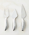 THE ONE × Capra — Stainless Steel Cheese Knives (Set of 3)