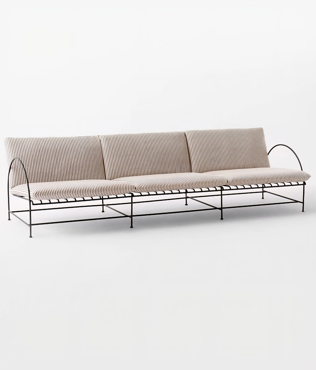 THE ONE × VUUE — Art Deco Outdoor Sofa