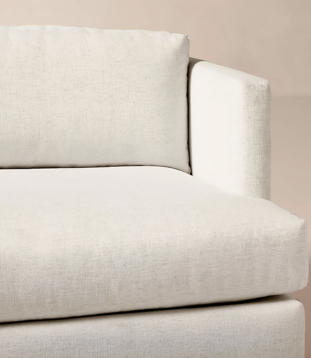 THE ONE × Seneca — Off-White Performance Fabric Sleeper Sofa
